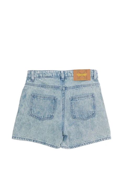 Shorts con logo OFF WHITE KIDS | OGYC004S26DEN001452